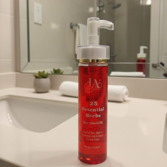 Just Amna Hair Growth Oil β 25 Herbal Extracts for Stronger, Thicker & Healthy Hair (200ml)