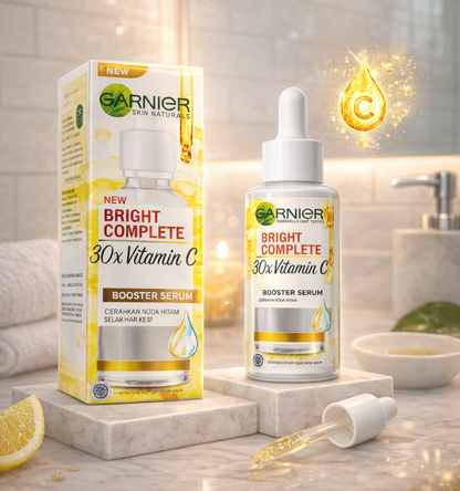 Garnier Skin Active Bright Complete Vitamin C Booster Serum | With Niacinamide - 30ML