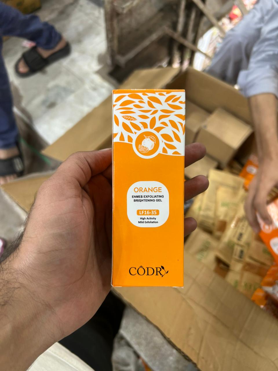 Orange Enzyme Exfoliating Gel for Brighter, Smoother & Radiant Skin – 120g