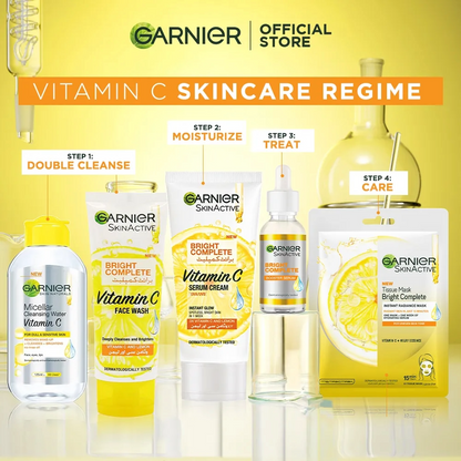Garnier Skin Active Bright Complete Vitamin C Booster Serum | With Niacinamide - 30ML