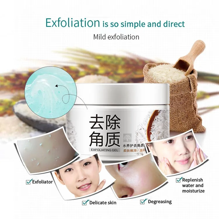 BIOAQUA Rice Exfoliating Gel for Smooth, Bright & Glowing Skin – 140g